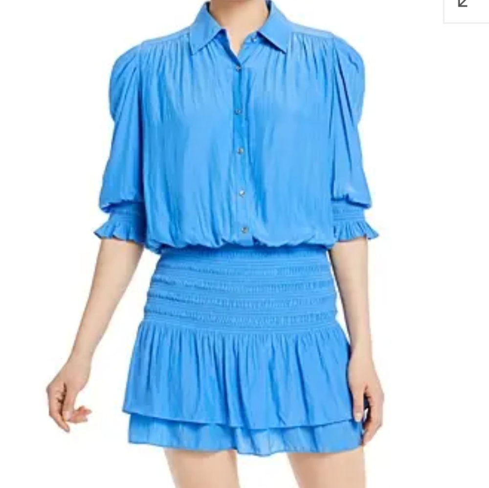 Ramy Brook Royce Tiered Minidress